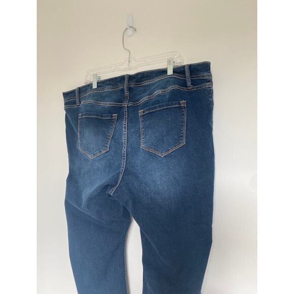 Torrid Jeans Womens 20 Short Bootcut Stretch Comfortable Western Boho Comfy - Picture 7 of 9